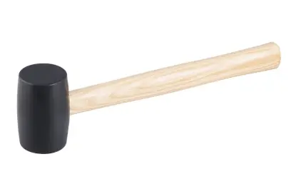 Palice gumová 55 mm / 31 cm násada dřevo (L19251)