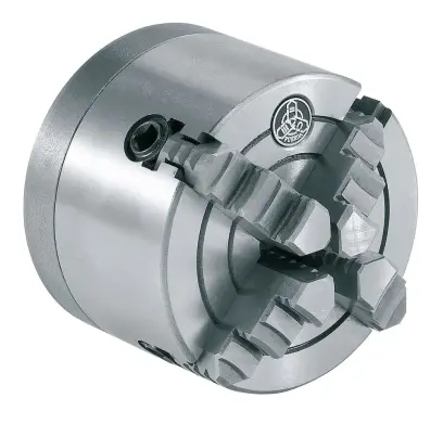 4čelisťové sklíčidlo průměr 100 mm s přírubou (nesoustředné) (BER031540)