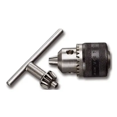 Vrtačkové sklíčidlo 1 ÷ 10 mm Röhm Prima-S/M 1322220 s kličkou (3/8"-24 UNC) (ROHM1322220)