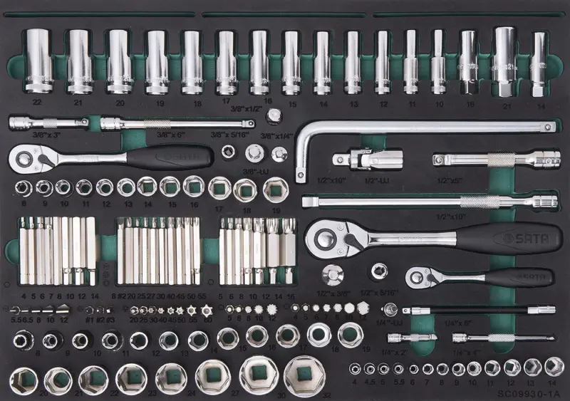 249 ks. Sada mistrovského nářadí pro karoserie (SATASC09930-1)