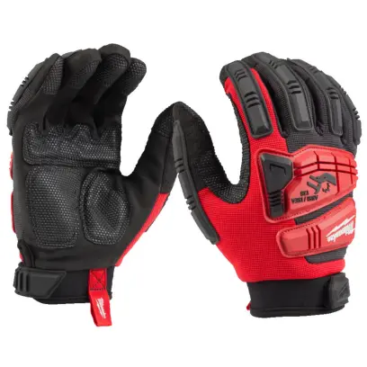 Pracovní demoliční rukavice Milwaukee IMPACT DEMOX, velikost 10 (XL), 1 pár, 4932498484