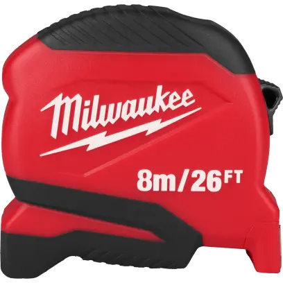 Svinovací metr Milwaukee COMPACT (GEN2) 8M/26FT-25, délka 8 metrů, 4932498781