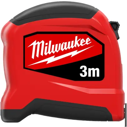 Svinovací metr Milwaukee SLIM (GEN2) 3M-16, délka 3 metrů, 4932498782