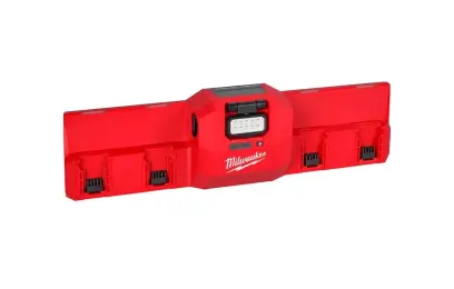 Nabíjecí stanice Milwaukee M12-18 GBC4, LED světlo 450 lm, 4933493863