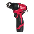 Aku vrtačka Milwaukee M12 BLPDRC-202C, 2x aku M12 B2 + C12 C + kufr, 4933500422