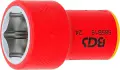 Nástrčná hlavice 3/8" 19 mm BGS 35879 VDE (BGS1035879)