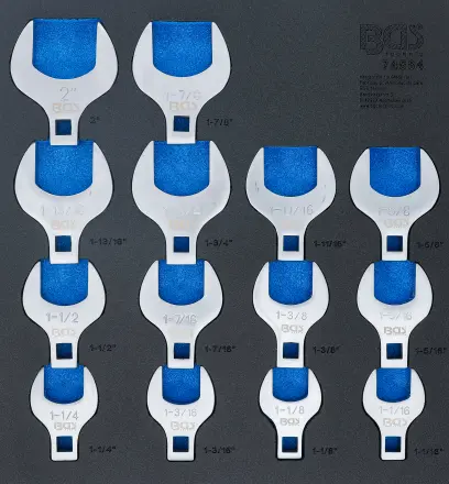 Vložka do díl.voz. 2/3: BGS 74564  Stranové klíče Growfoot 1/2