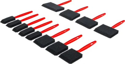 Pěnové/houbové štětce BGS 76520 Sada 12 ks. (BGS1076520)