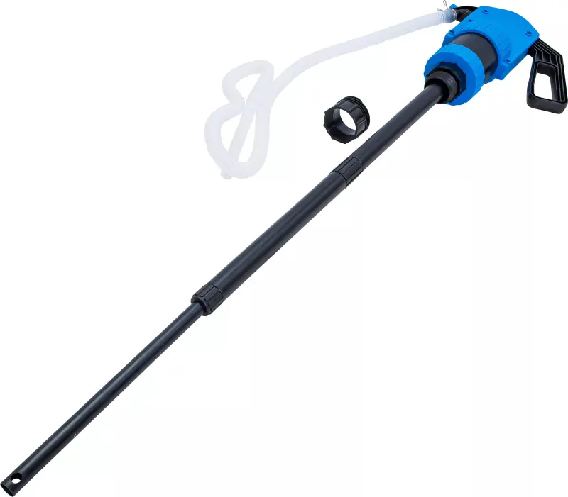 Páka na sudy s močovinou (AUS32) nerezová. 2 adaptéry na plastové sudy.