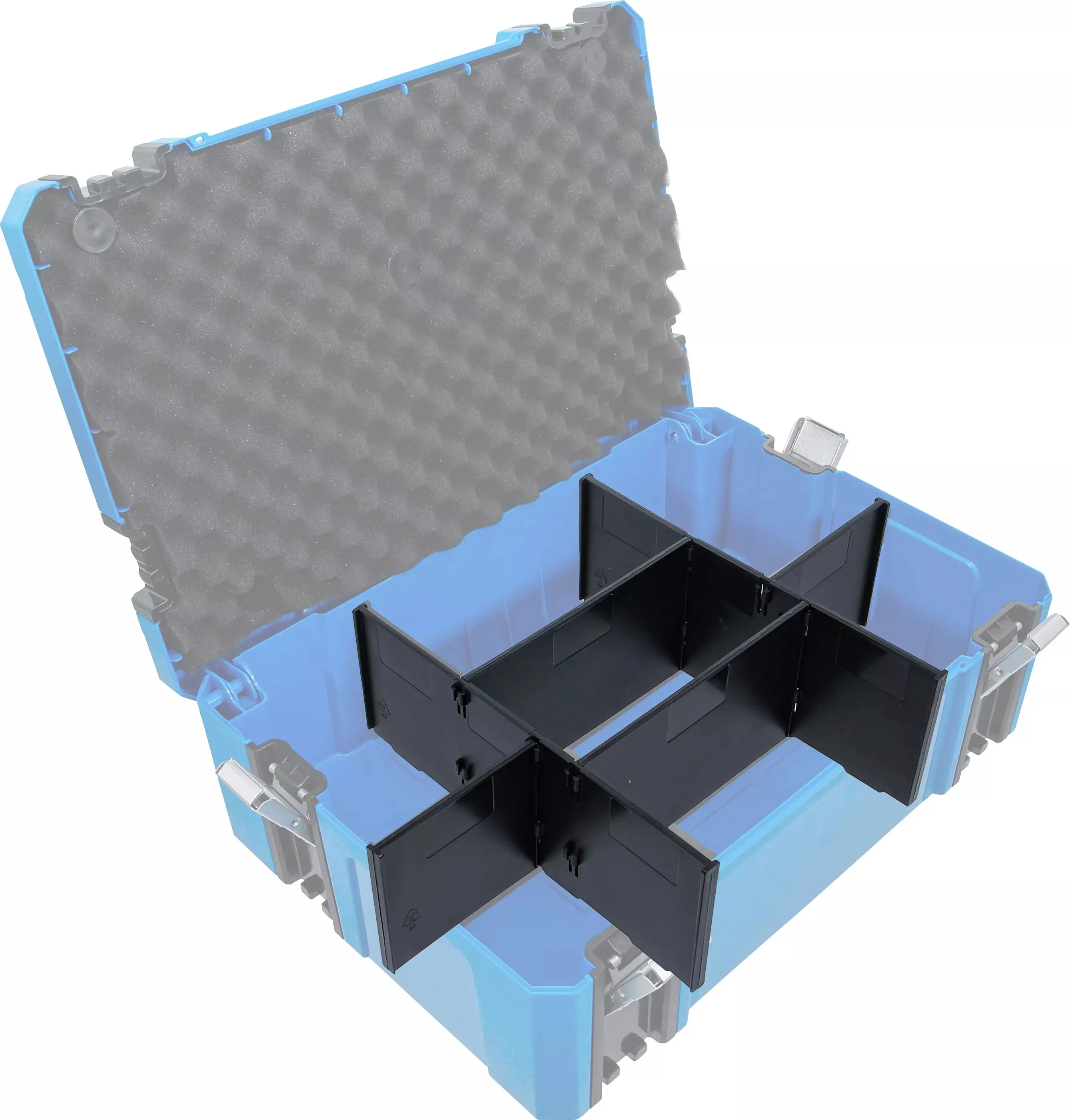 Dělicí přepážky pro systémové kufry BGS 80017, velikost M. Sada 6 ks (BGS1080017)