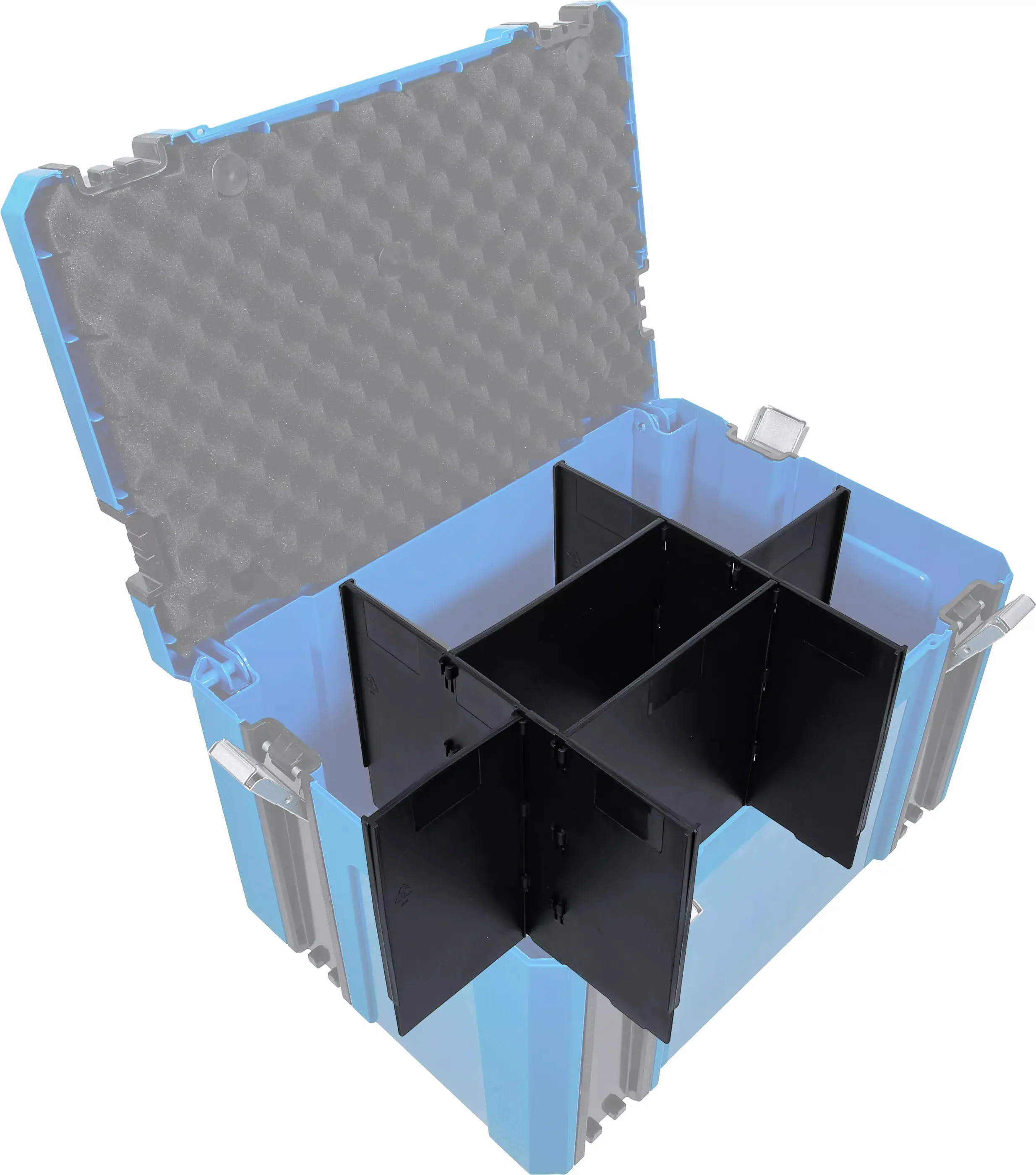 Dělicí přepážky pro systémové kufry BGS 80018, velikost L. Sada 6 ks (BGS1080018)