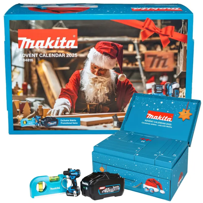 Makita Adventní kalendář s nářadím, Cristmas 2025, P-84816