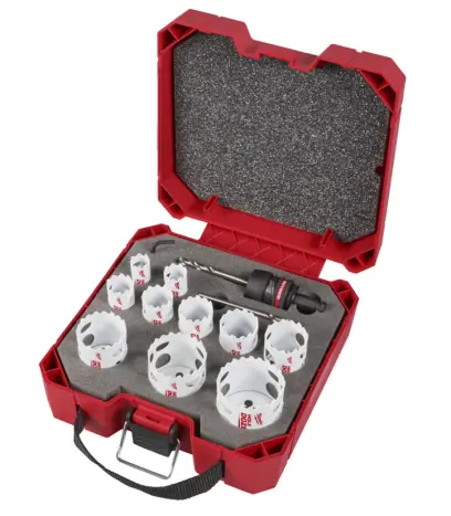 226897-derovky milwaukee bi-metal set kruhovych pil pr. 19-57, holedozer quik-lok (13 dilu) 49224772