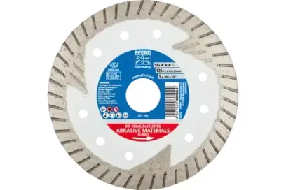 Diamantový rozbrušovací kotouč Pferd DG 125 x 2,2 x 22,23 SG na kámen, Turbo (PF4007220801024)