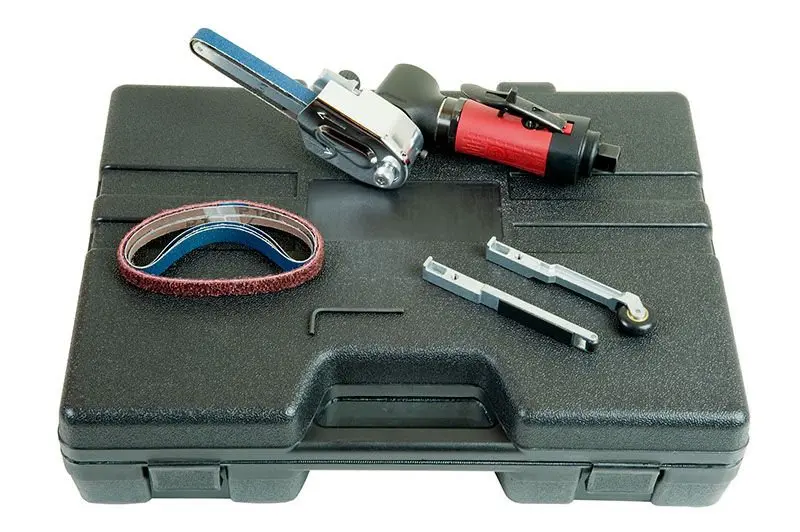 Pneumatická pásová bruska 13x305 mm Chicago Pneumatic CP5080-3260D12K (CP6151620050), CP6151620050