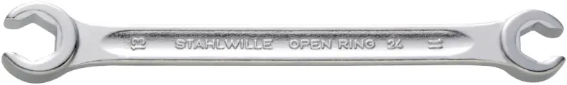 Oboustranný očkový klíč, otevřený DIN3118 11x13mm Stahlwille