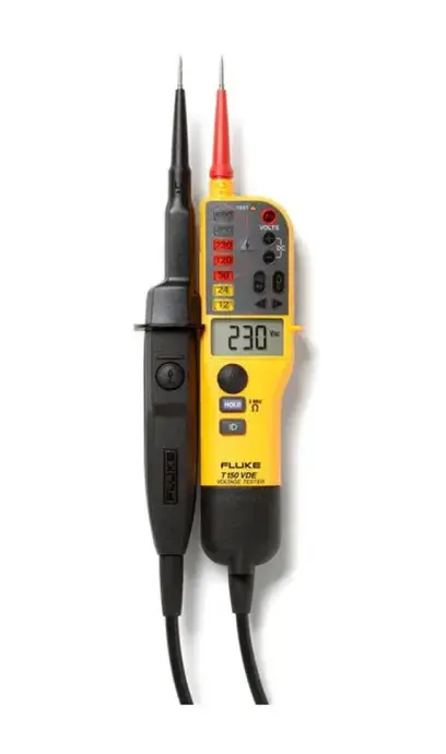 Zkoušečka napětí Fluke T150/VDE s LED a LCD displejem (FLU4093109)