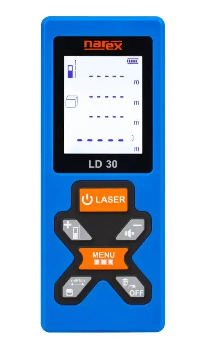 Laserový dálkoměr Narex LD 30 (NA65406795)