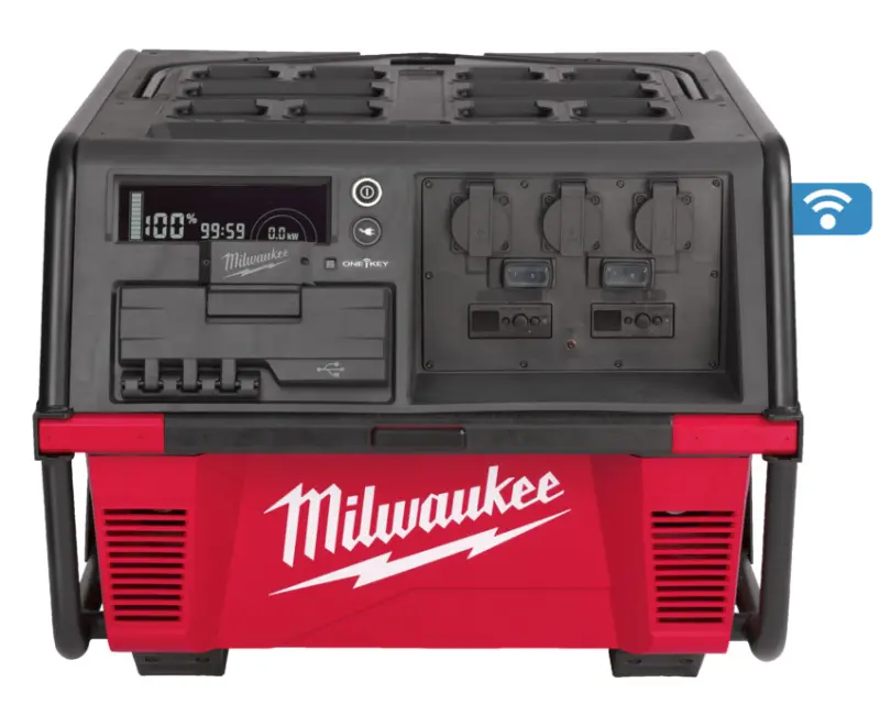 Mobilní elektro centrála Milwaukee IRPSUOP6000, PACKOUT, ONE-KEY, 4933500156