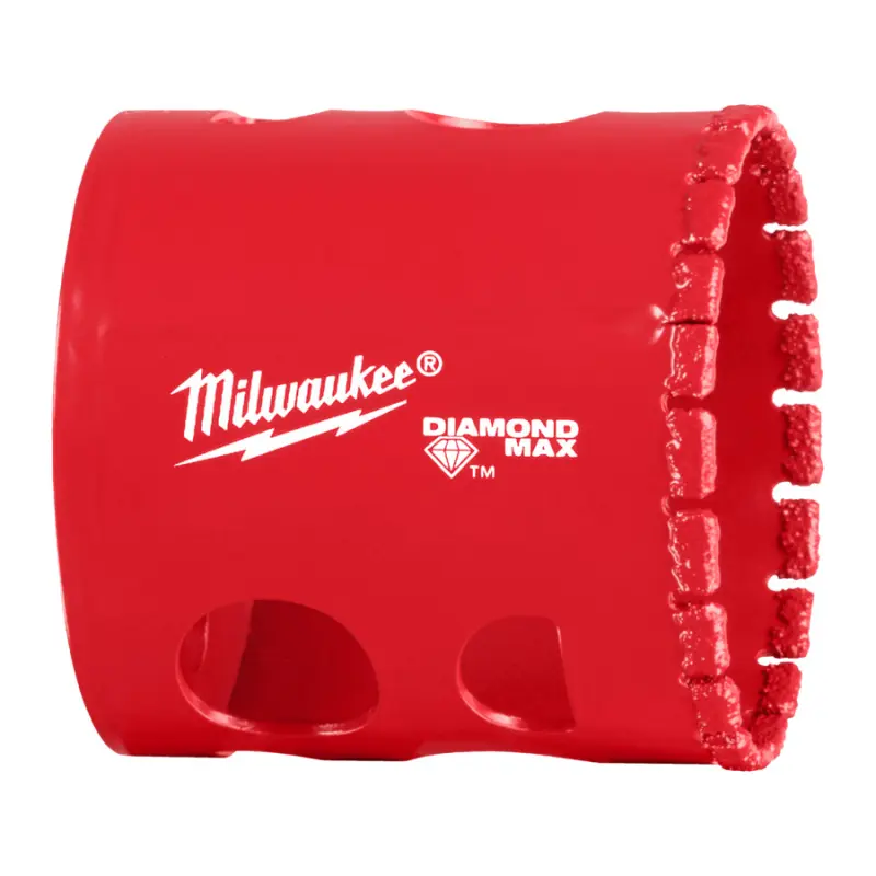 Kruhová pilka/děrovka Milwaukee 68 mm DIAMOND Max Wet Holesaw 68MM 5/8" x 18, suché i mokré vrtání,