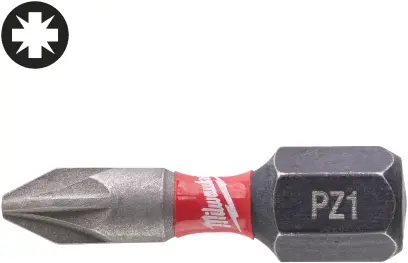 Šroubovací bity Milwaukee PZ1 x 150 mm SHOCKWAVE Impact Duty (1 ks) MI4932500393