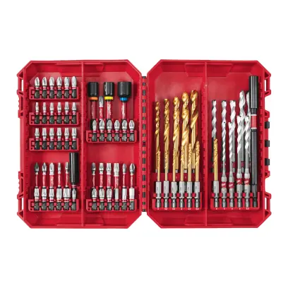Sada Milwaukee SHOCKWAVE IMPACT DUTY BIT SET (74 kusů), bity a vrtáky, 4932501308