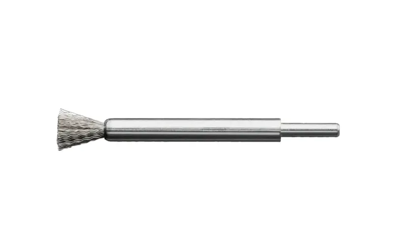 Štětcové kartáče 12x20x120 mm Milwaukee pro přímé brusky s vlnitým ocelovým drátem 0,3 mm (3 ks), upnutí 6 mm, 4932501726