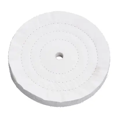 Molinový leštící kotouč pr. 200 x 20 mm, pr. 16 mm. Prošívaný (PS 1001) (BER051853)