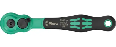 Wera 005600 Ráčna Zyklop Comfort 8010 A 1/4" s přepínací páčkou