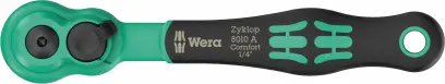 Wera 005600 Ráčna Zyklop Comfort 8010 A 1/4" s přepínací páčkou (W05005600001), W05005600001