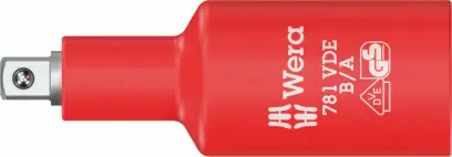 Wera 024692 Adapter 1/4" x 3/8" 781 VDE B/A izolovaný (W05024692001)