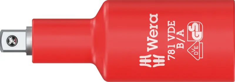 Wera 024692 Adapter 1/4" x 3/8" 781 VDE B/A