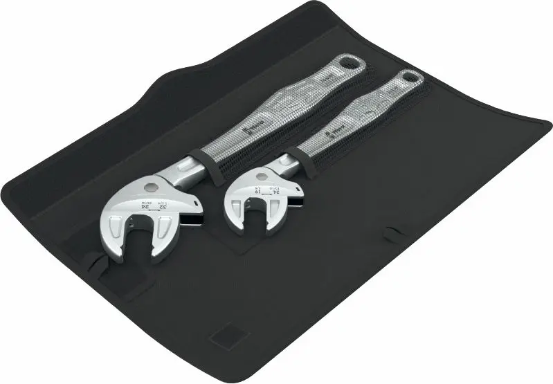 Wera 343820 Samonastavitelné otevřené klíče s ráčnou (19 ÷32 mm nebo 3/4"-1 1/4") 6004 Joker - 2 ks (W05343820001), W05343820001