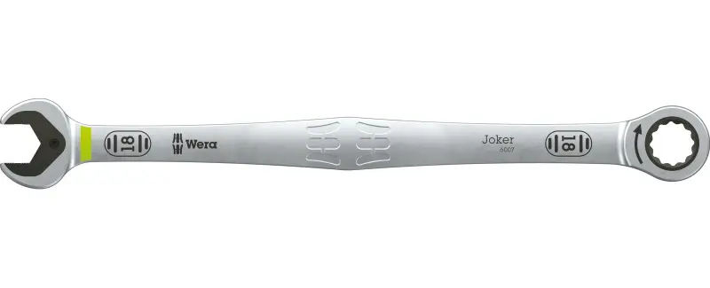 Wera 020360 Očkoplochý ráčnový klíč SB 18 6007 Joker, dlouhé provedení