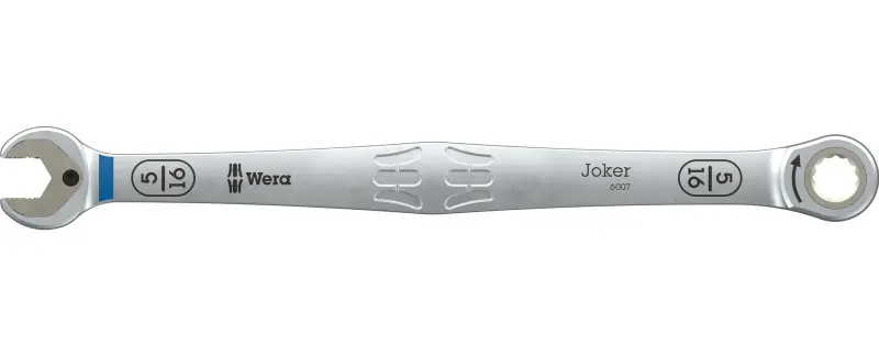 Wera 020361 Očkoplochý ráčnový klíč SB 5/16" 6007 Joker, dlouhý, palcový