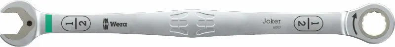 Wera 020364 Očkoplochý ráčnový klíč SB 1/2" 6007 Joker, dlouhý, palcový (W05020364001)