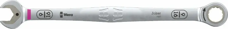 Wera 020365 Očkoplochý ráčnový klíč SB 9/16" 6007 Joker, dlouhý, palcový (W05020365001)