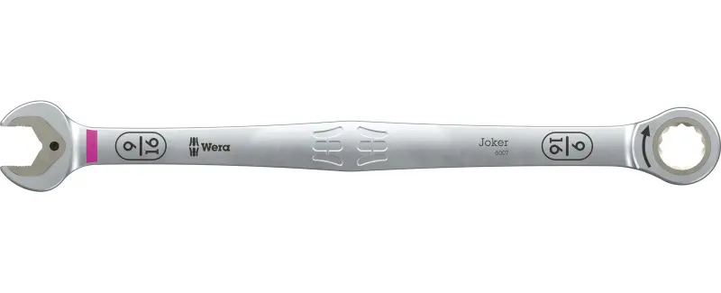 Wera 020365 Očkoplochý ráčnový klíč SB 9/16" 6007 Joker, dlouhý, palcový