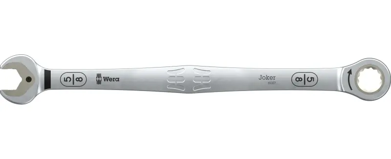Wera 020366 Očkoplochý ráčnový klíč SB 5/8" 6007 Joker, dlouhý, palcový