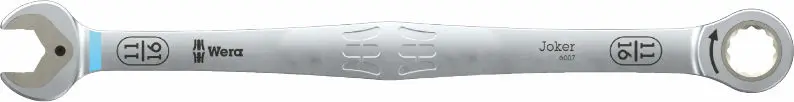 Wera 020367 Očkoplochý ráčnový klíč SB 11/16" 6007 Joker, dlouhý, palcový (W05020367001)