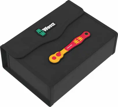 Wera 136558 Textilní box 9587 Prázdný pro izolovanou gola sadu 1/4" 8007 A VDE Zyklop (W05136558001), W05136558001