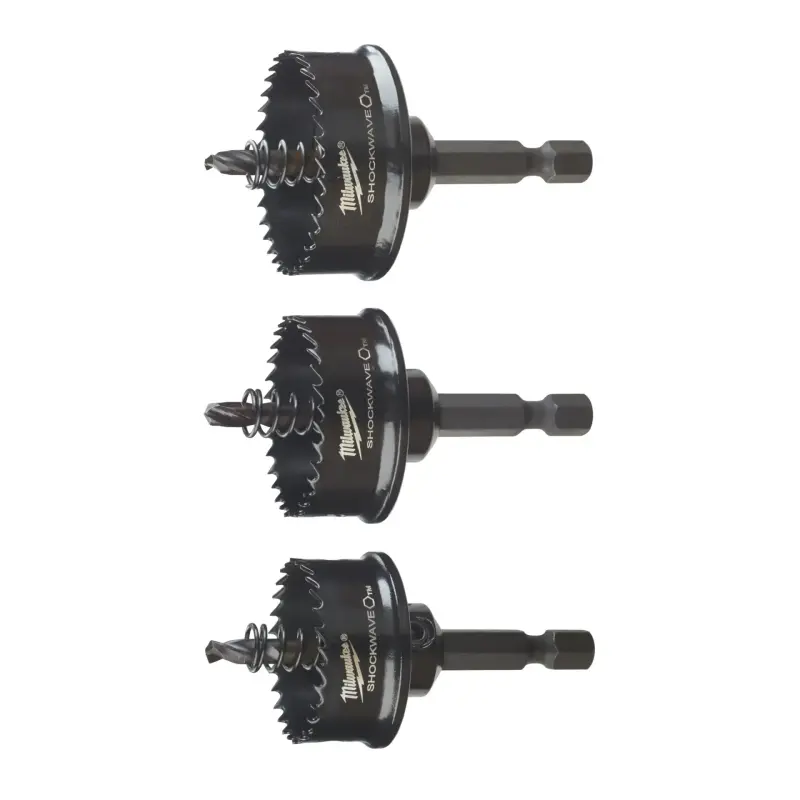 Sada kruhových pilek/děrovek Milwaukee 22, 29, 35 mm Shockwave Impact Duty Holesaw SET, 4932501139