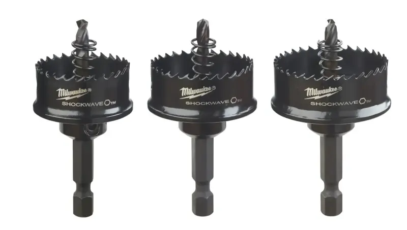Sada kruhových pilek/děrovek Milwaukee 22, 29, 35 mm Shockwave Impact Duty Holesaw SET, 4932501139