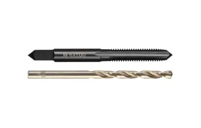 Milwaukee metrický závitník M6-1,0mm s přímými drážkami s vrtákem 5,0mm, 4932500637