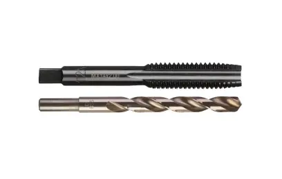 Milwaukee metrický závitník M14-2,0mm s přímými drážkami s vrtákem 12,0mm, 4932500641