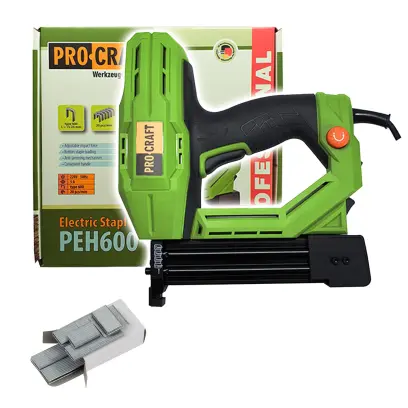 Elektrická sponkovací pistole , PEH600 PROCRAFT (PRCPEH600)