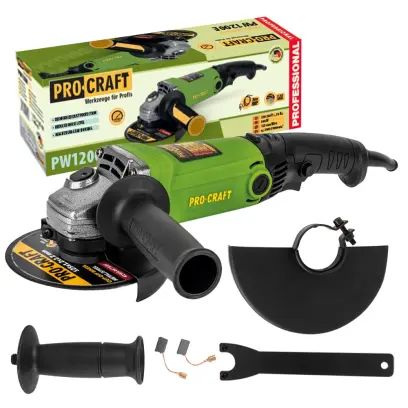 Úhlová bruska Procraft PW1200E (PW860E), 125mm (PRCPW1200E)