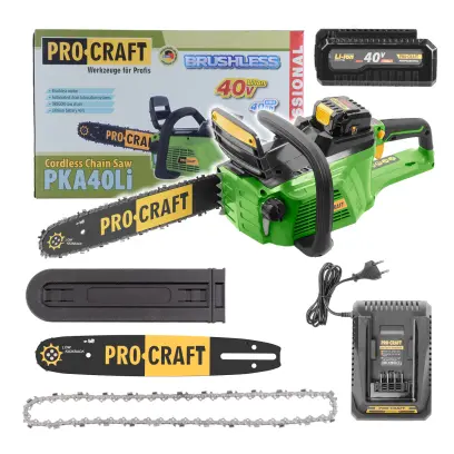 AKU řetězová pila Procraft PKA40Li