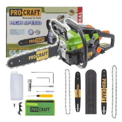 Benzínová řetězová pila Procraft GS-58X (PRCGS-58X)
