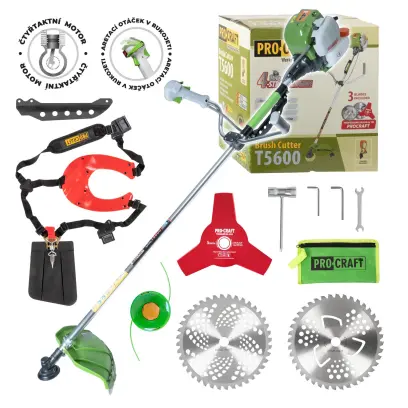 Benzínový křovinořez Procraft T5600 (PRCT5600)